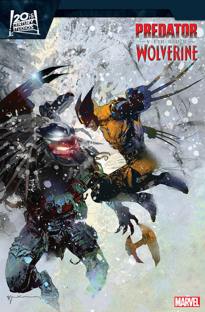 Stock photo of Predator vs. Wolverine 4 Bill Sienkiewicz Variant Comics sold by Stronghold Collectibles