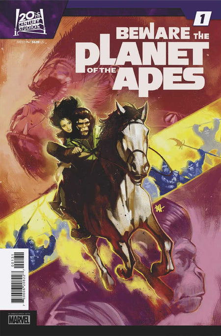 Stock photo of Beware the Planet of the Apes 1 Ben Harvey Variant Comics sold by Stronghold Collectibles