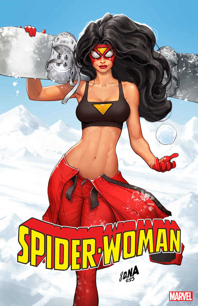 Stock photo of Spider-Woman 2 David Nakayama Ski Chalet Variant [Gw] Comics sold by Stronghold Collectibles