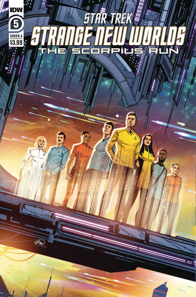 Stock photo of Star Trek Snw Scorpius Run #5 CVR A Hernandez Comics sold by Stronghold Collectibles