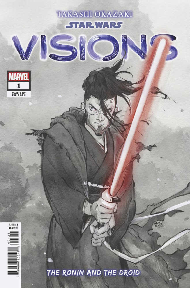 Stock Photo of Star Wars Visions Takashi Okazaki #1 Peach Momoko Variant Marvel Comics Comics sold by Stronghold Collectibles of Acadiana, Lafayette, Louisiana.