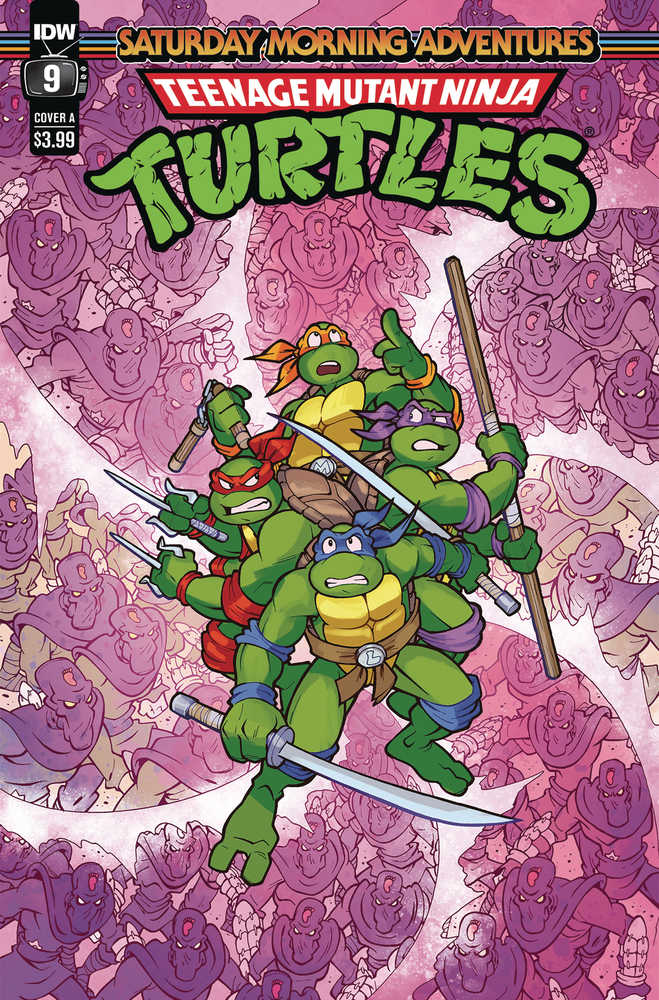 Stock photo of Teenage Mutant Ninja Turtles Saturday Morning Adventure 2023 #9 CVR A Lawrence Comics sold by Stronghold Collectibles