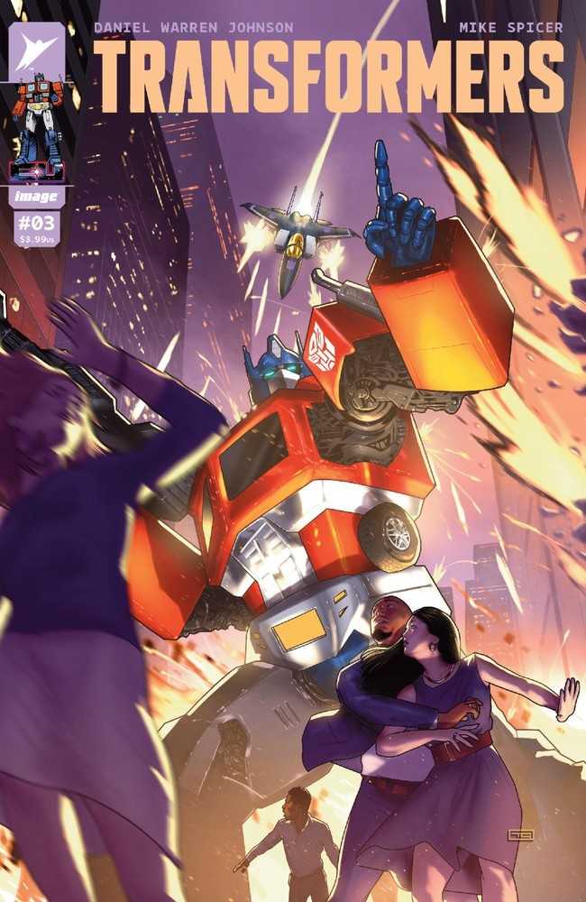 Stock Photo of Transformers #3 CVR B Clarke Variant Comics sold by Stronghold Collectibles