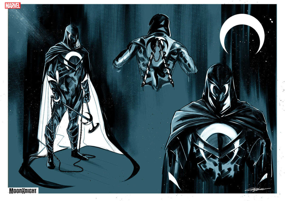 Stock photo of Vengeance of the Moon Knight 1 Alessandro Cappuccio 1:10 Design Variant Comics sold by Stronghold Collectibles