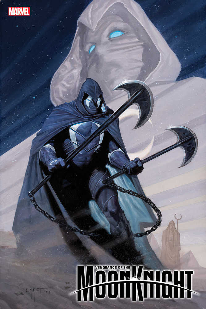 Stock photo of Vengeance of the Moon Knight 1 E.M. Gist Variant Comics sold by Stronghold Collectibles