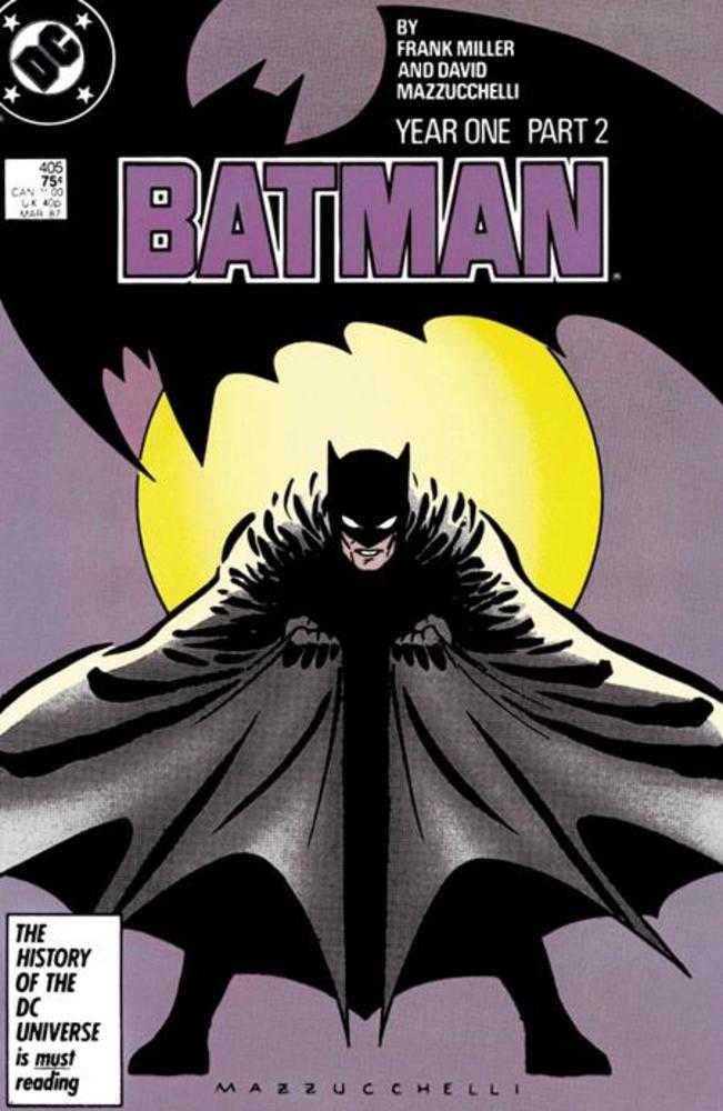 Stock photo of Batman #405 Facsimile Edition CVR A David Mazzucchelli Comics sold by Stronghold Collectibles