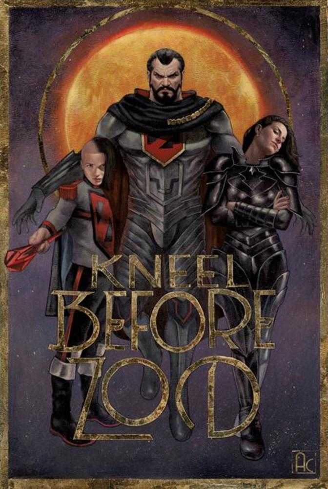 Stock photo of Kneel Before Zod #1 (of 12) CVR D Ariel Colon Foil Variant Comics sold by Stronghold Collectibles