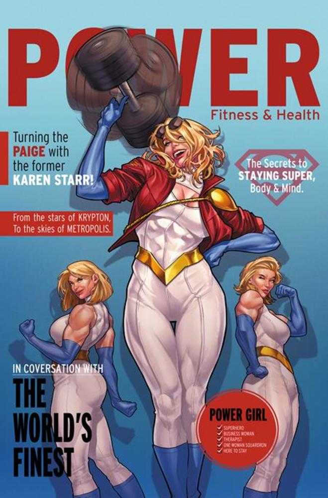 Stock photo of Power Girl #4 CVR C Jamal Campbell Card Stock Variant Comics sold by Stronghold Collectibles