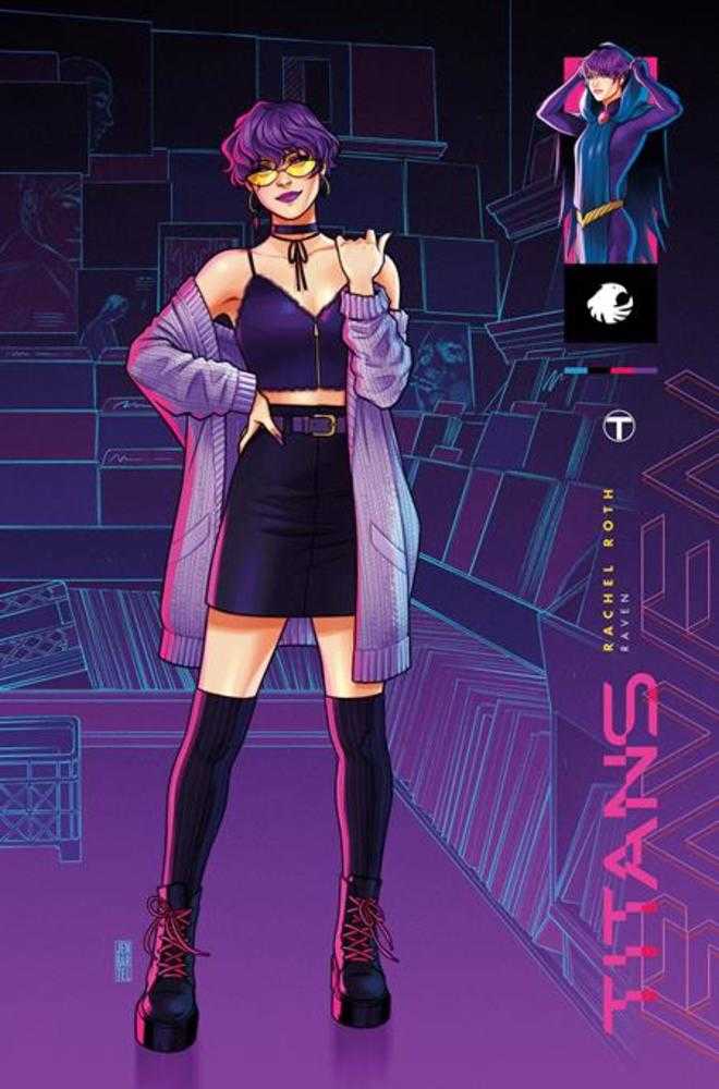 Stock photo of Titans #6 CVR B Jen Bartel Card Stock Variant Comics sold by Stronghold Collectibles