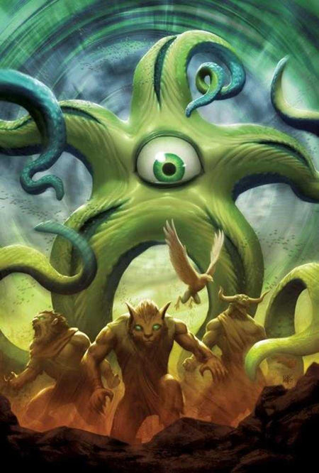 Stock photo of Titans Beast World #2 (Of 6) CVR C Kendrick Kunkka Lim Card Stock Variant Comics sold by Stronghold Collectibles