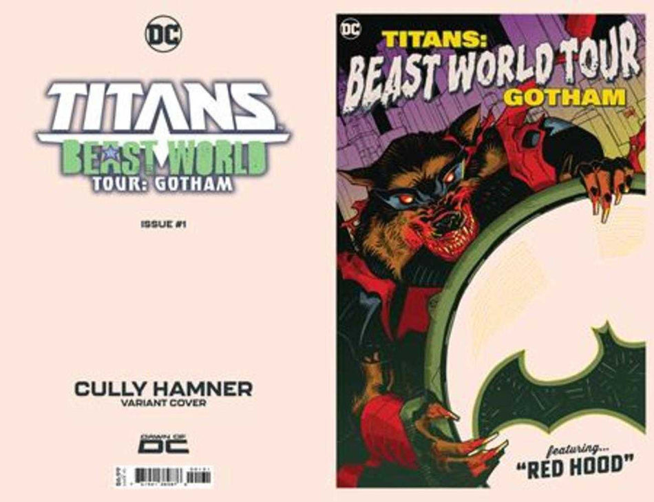 Stock photo of Titans Beast World Tour Gotham #1 (One Shot) CVR C Cully Hamner Card Stock Variant Comics sold by Stronghold Collectibles