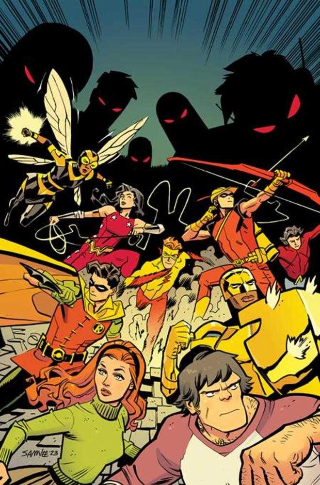 Stock photo of Worlds Finest Teen Titans #6 (Of 6) CVR A Chris Samnee Comics sold by Stronghold Collectibles