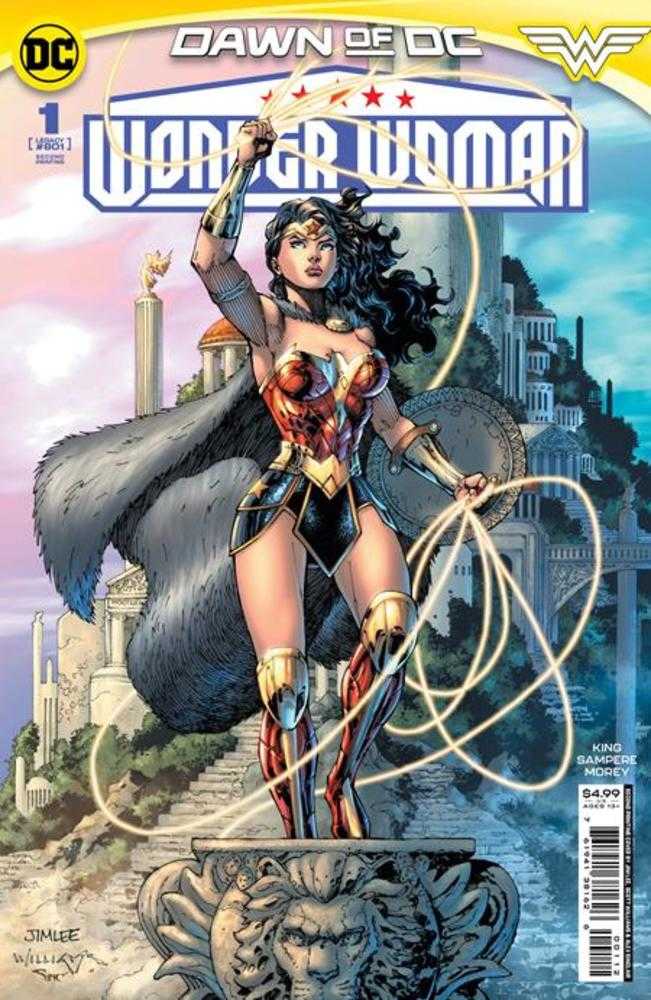 Wonder Woman #1 2nd Print Cover A Jim Lee PRESALE Orders Due 10/1