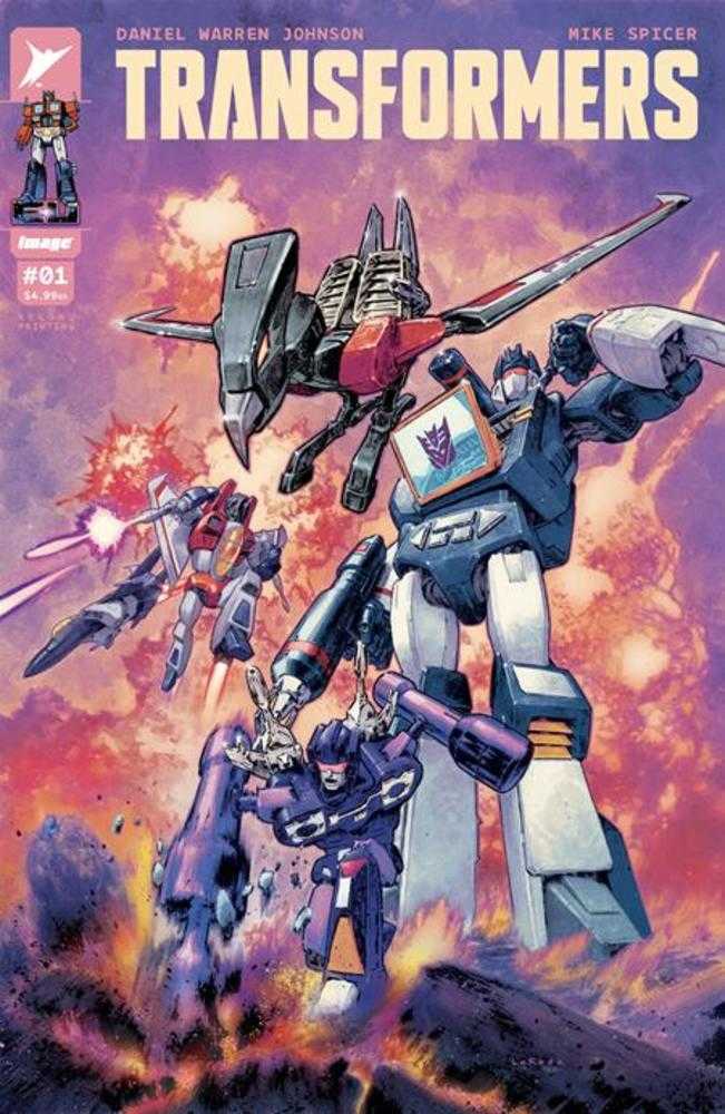 Stock Photo of Transformers #1 CVR D Lewis Larosa Variant 2nd Print Comics sold by Stronghold Collectibles