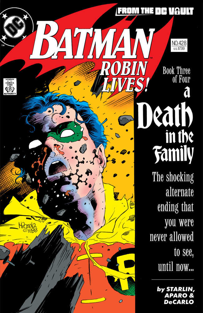 Stock photo of Batman #428 Robin Lives (One Shot) CVR C Mike Mignola Foil Variant Comics sold by Stronghold Collectibles