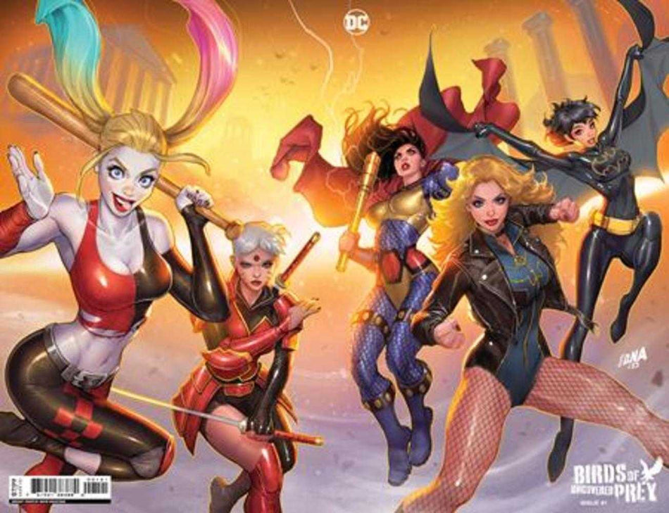 Stock photo of Birds Of Prey Uncovered #1 (One Shot) CVR E David Nakayama Wraparound Foil Variant Comics sold by Stronghold Collectibles