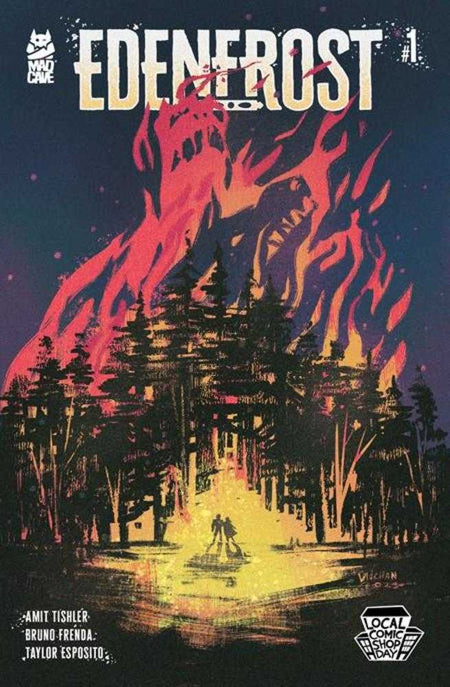 Stock photo of Edenfrost #1 (Of 4) LCSD Heather Vaughan Exclusive Variant Comics sold by Stronghold Collectibles