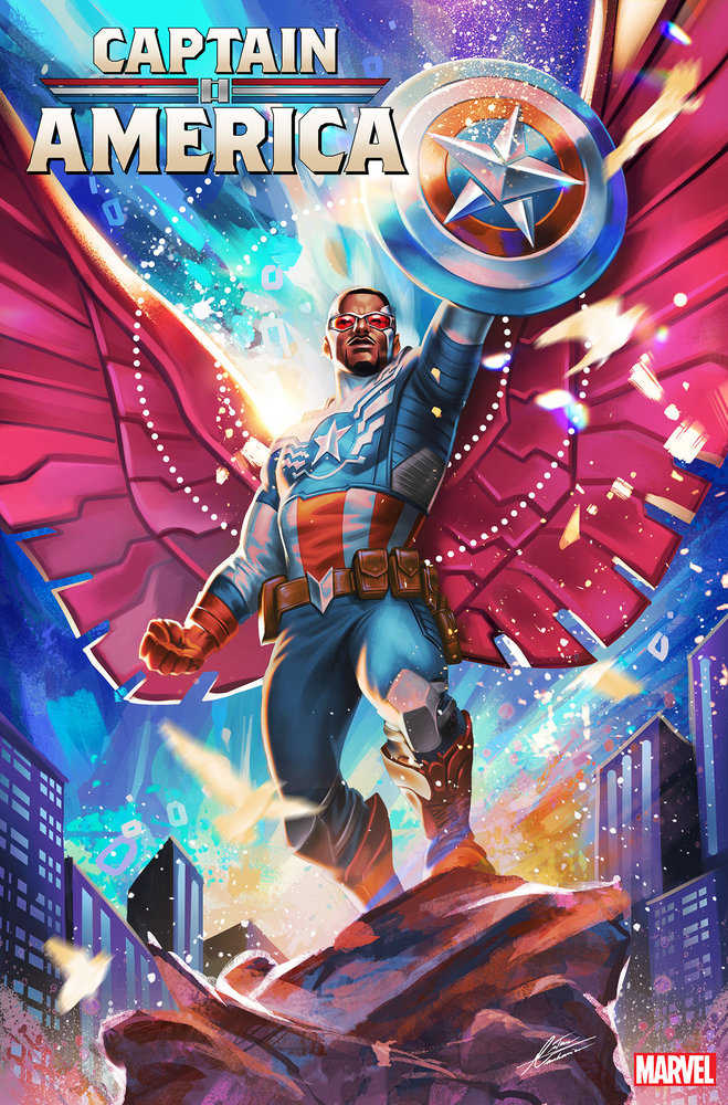 Stock Photo of Captain America 6 Mateus Manhanini Black History Month Variant Comics sold by Stronghold Collectibles