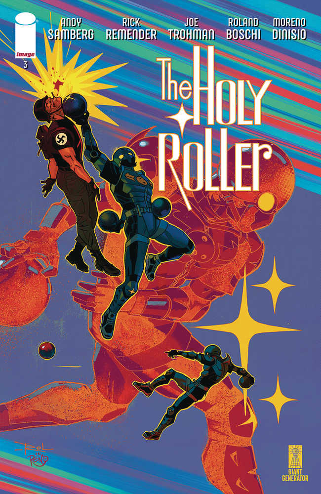 Stock photo of Holy Roller #3 (Of 9) CVR A Roland Boschi & Moreno Dinisio Comics sold by Stronghold Collectibles