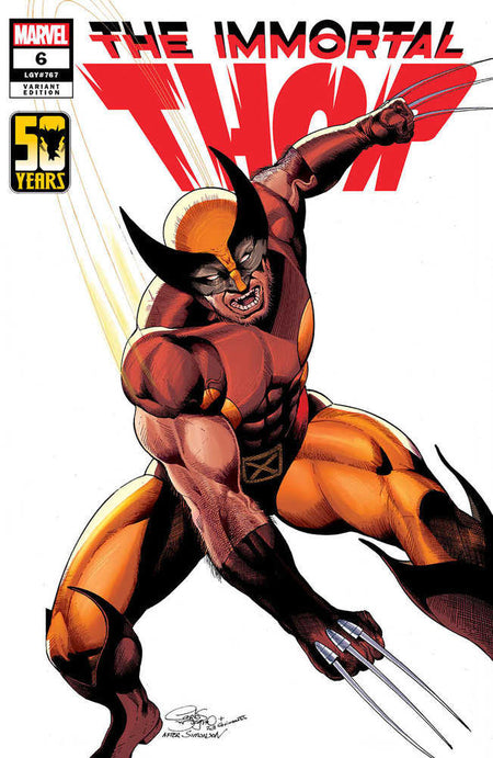 Stock photo of Immortal Thor 6 Carlos Magno Wolverine Wolverine Wolverine Variant Comics sold by Stronghold Collectibles