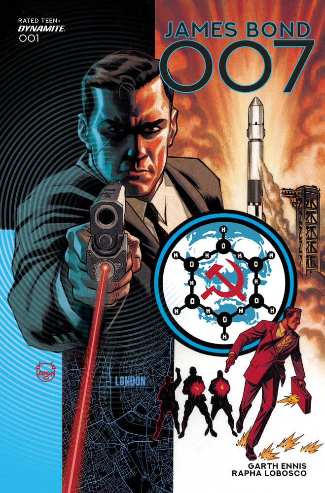 Stock photo of James Bond 007 (2024) #1 CVR A Johnson Comics sold by Stronghold Collectibles