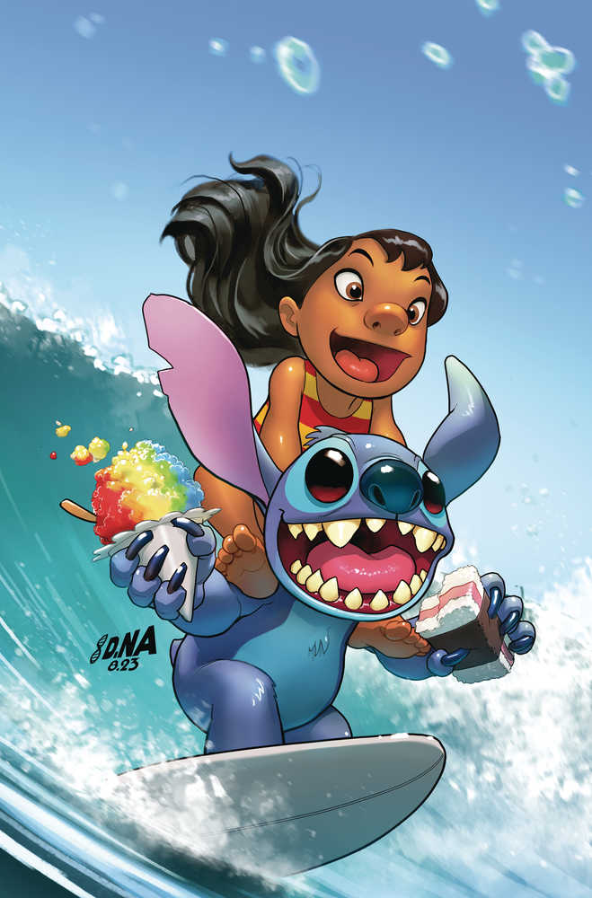 Stock photo of Lilo & Stitch #1 CVR K 1:5 Nakayama Virgin Foil Comics sold by Stronghold Collectibles