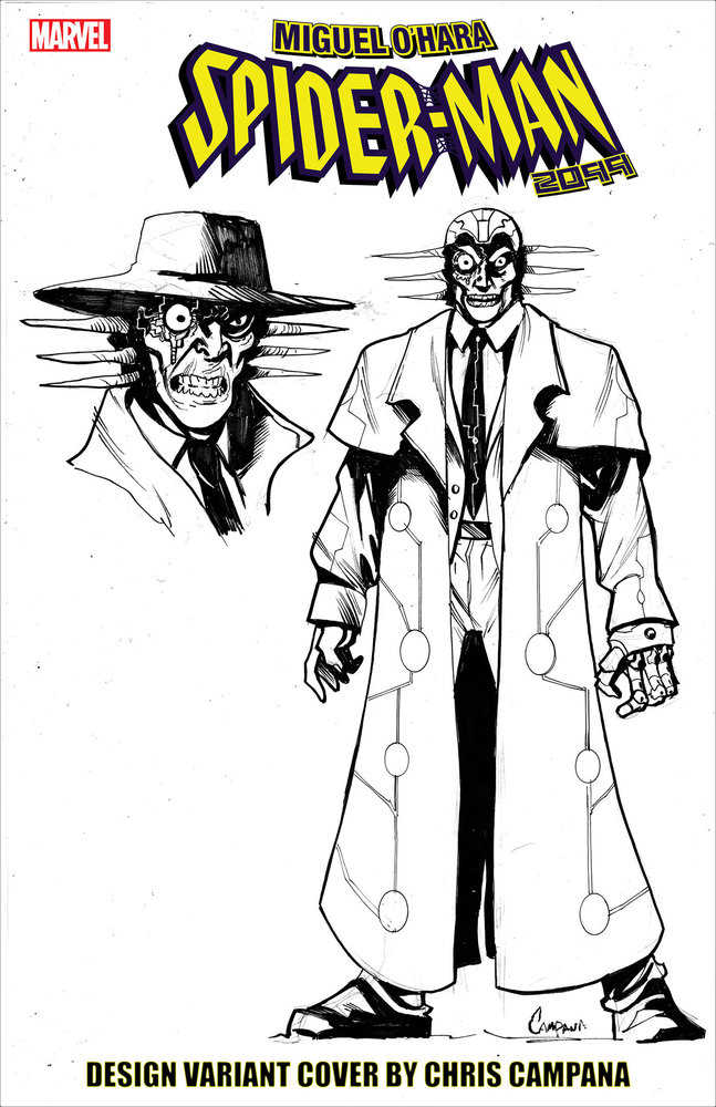 Stock photo of Miguel O'Hara - Spider-Man: 2099 4 Chris Campana Design Variant Comics sold by Stronghold Collectibles