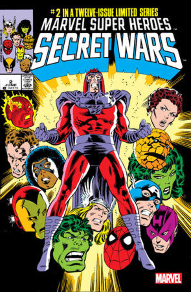 Stock Photo of Marvel Super Heroes Secret Wars #2 Facsimile Edition Foil Variant Comics sold by Stronghold Collectibles