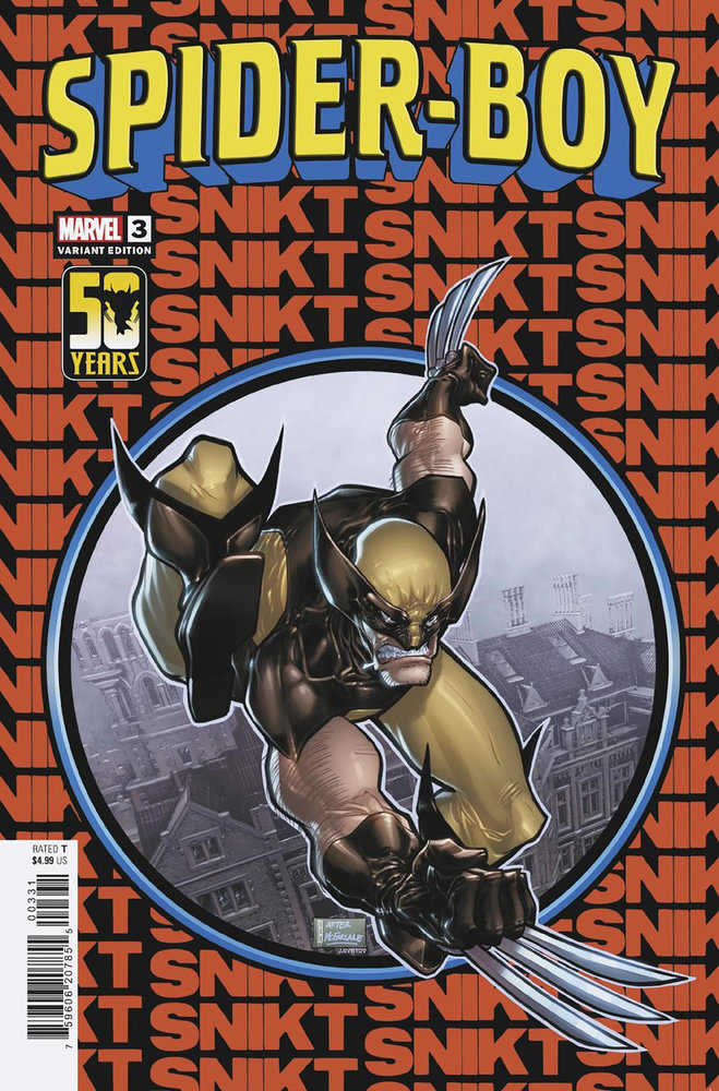 Stock photo of Spider-Boy 3 David Baldeon Wolverine Wolverine Wolverine Variant Comics sold by Stronghold Collectibles