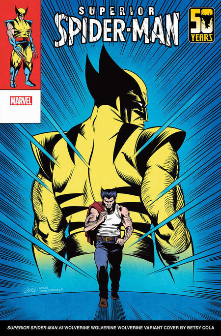 Stock photo of Superior Spider-Man 3 Betsy Cola Wolverine Wolverine Wolverine Variant Comics sold by Stronghold Collectibles