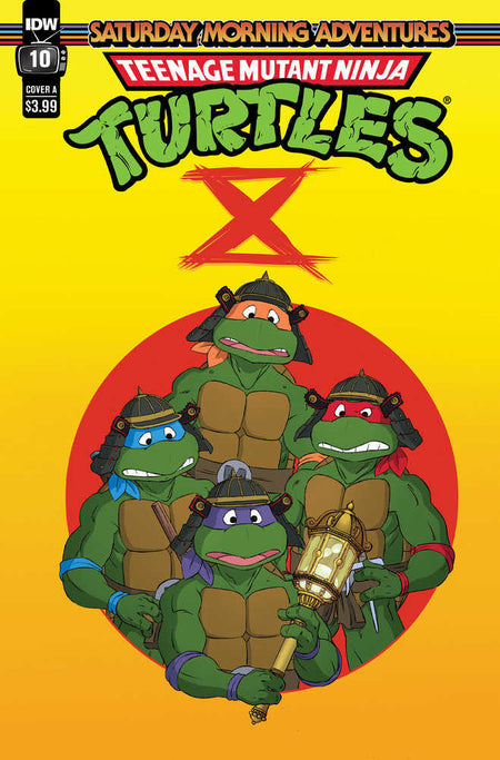 Stock Photo of Teenage Mutant Ninja Turtles: Saturday Morning Adventures #10 CVR A Schoening Comics sold by Stronghold Collectibles