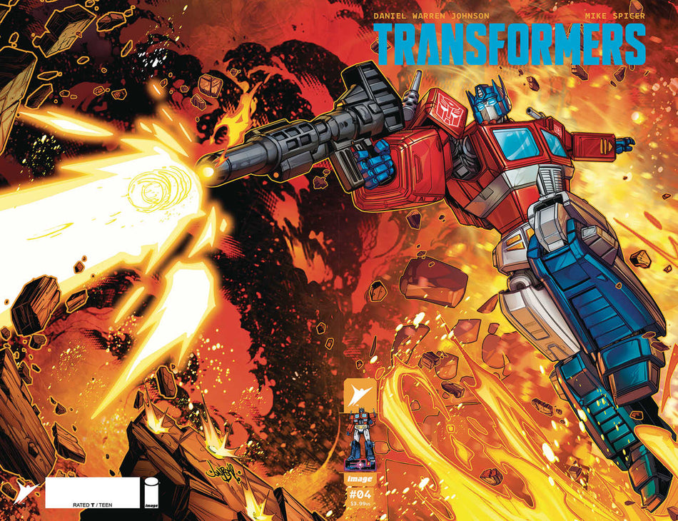 Stock photo of Transformers #4 CVR B Jonboy Meyers Wraparound Variant Comics sold by Stronghold Collectibles