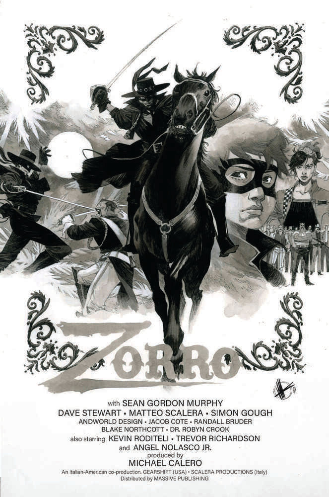 Stock photo of Zorro Man Of The Dead #1 (Of 4) CVR F 1:10 Scalera Comics sold by Stronghold Collectibles