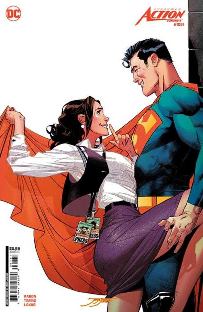 Stock photo of Action Comics #1061 CVR D Jorge Jimenez Card Stock Variant Comics sold by Stronghold Collectibles