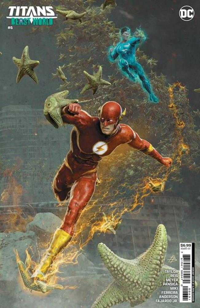 Stock photo of Titans Beast World #6 (of 6) CVR B Bjorn Barends Card Stock Variant Comics sold by Stronghold Collectibles