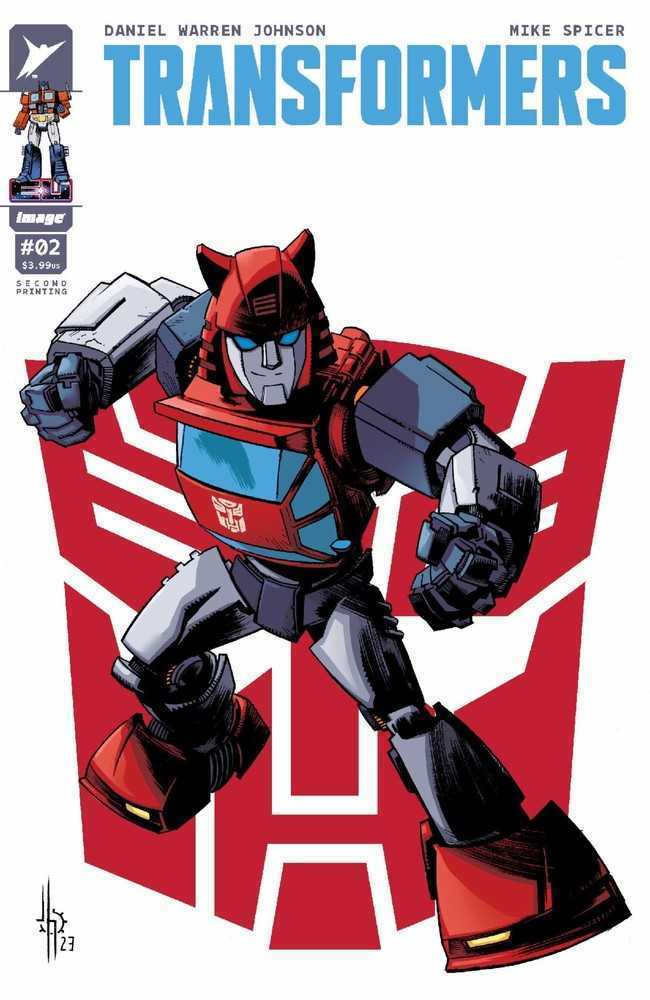 Stock Photo of Transformers #2 2nd Print CVR C Jason Howard Cliffjumper Variant Comics sold by Stronghold Collectibles