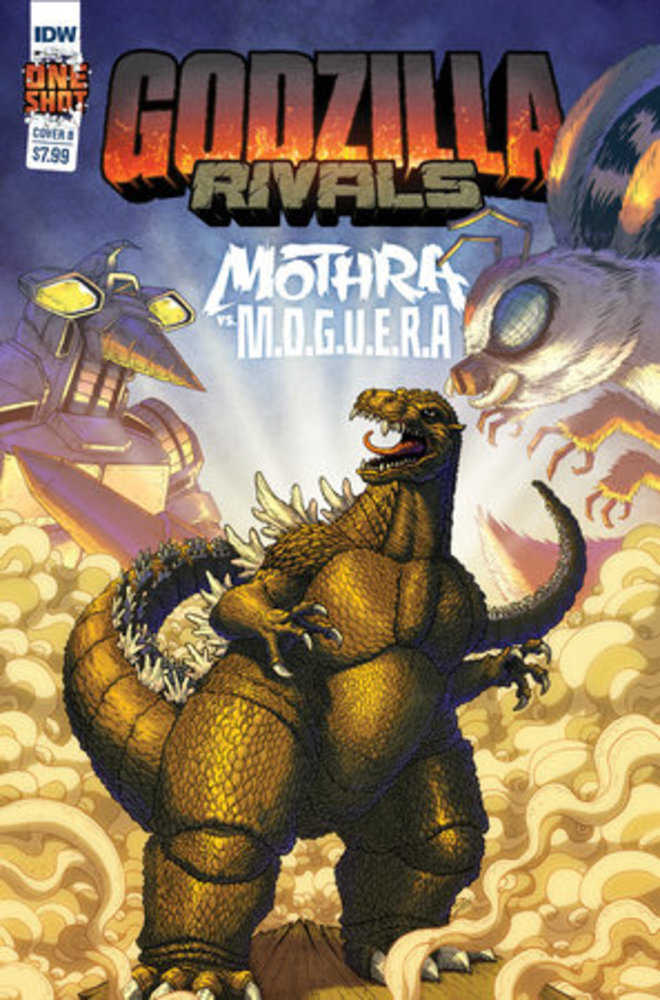 Stock Photo of Godzilla Rivals: Mothra vs. M.O.G.U.E.R.A. Variant B Vasquez Comics sold by Stronghold Collectibles