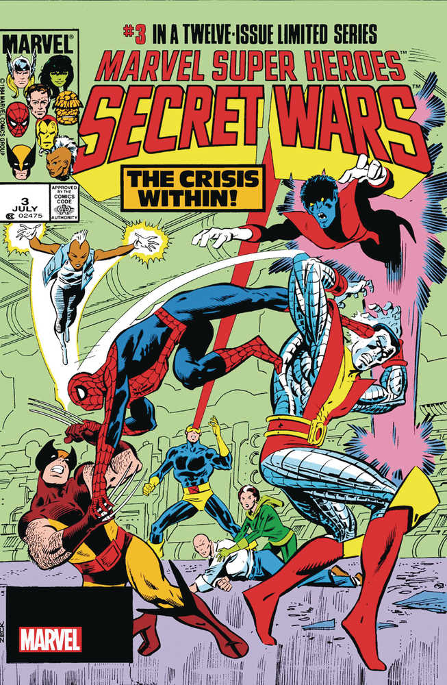 Stock Photo of MSH Secret Wars Facsimile Edition #3 Foil Variant Comics sold by Stronghold Collectibles