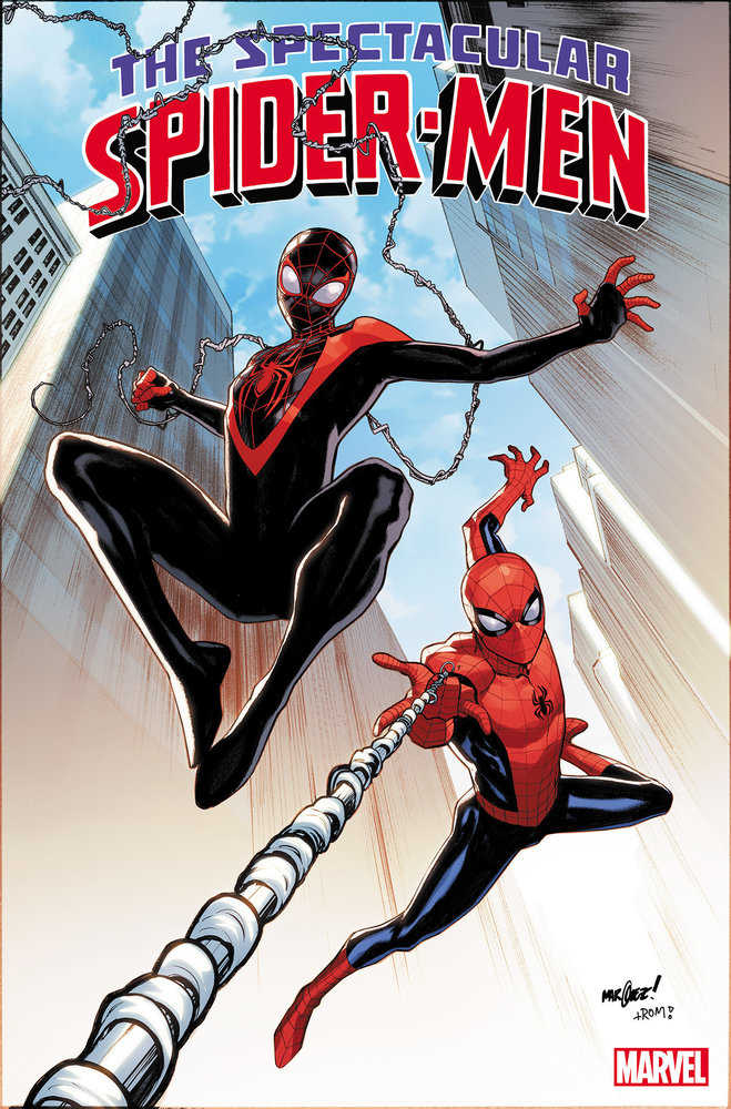 Stock Photo of Spectacular Spider-Men 1 David Marquez Foil Variant Comics sold by Stronghold Collectibles