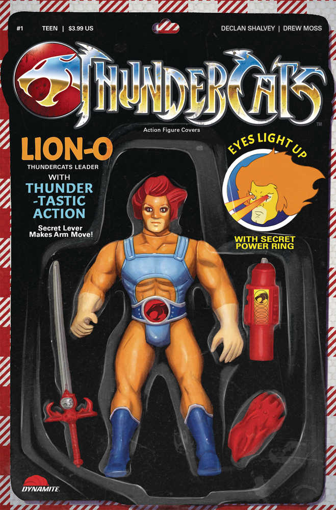 Stock Photo of Thundercats #1 CVR F Action Figure Comics sold by Stronghold Collectibles