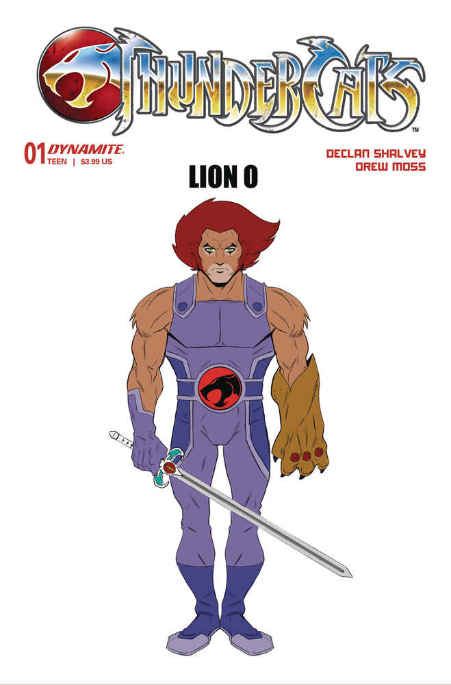 Stock Photo of Thundercats #1 CVR P  1:10  Moss Lion O Design Origina Comics sold by Stronghold Collectibles