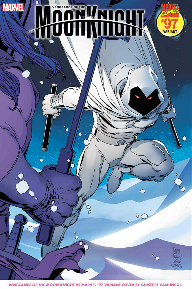 Stock photo of Vengeance Of The Moon Knight 2 Giuseppe Camuncoli Marvel 97 Variant Comics sold by Stronghold Collectibles