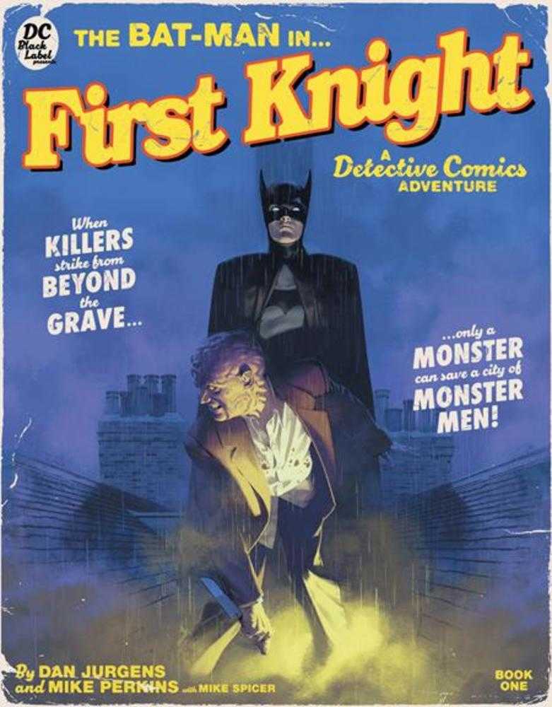 Stock Photo of Bat-Man First Knight #1 (Of 3) CVR C Marc Aspinall Pulp Novel Variant Comics sold by Stronghold Collectibles
