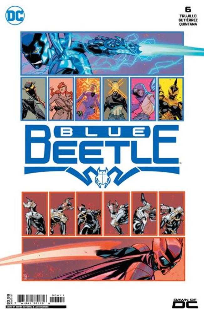 Stock photo of Blue Beetle #6 CVR A Adrian Gutierrez Comics sold by Stronghold Collectibles