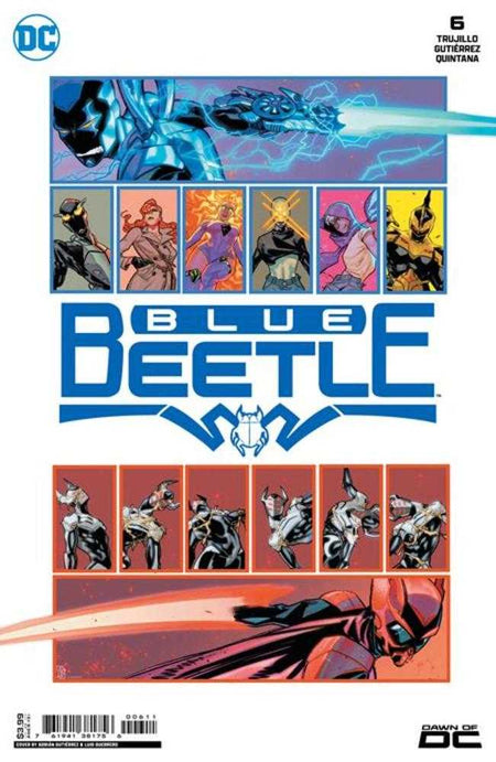 Stock photo of Blue Beetle #6 CVR A Adrian Gutierrez Comics sold by Stronghold Collectibles