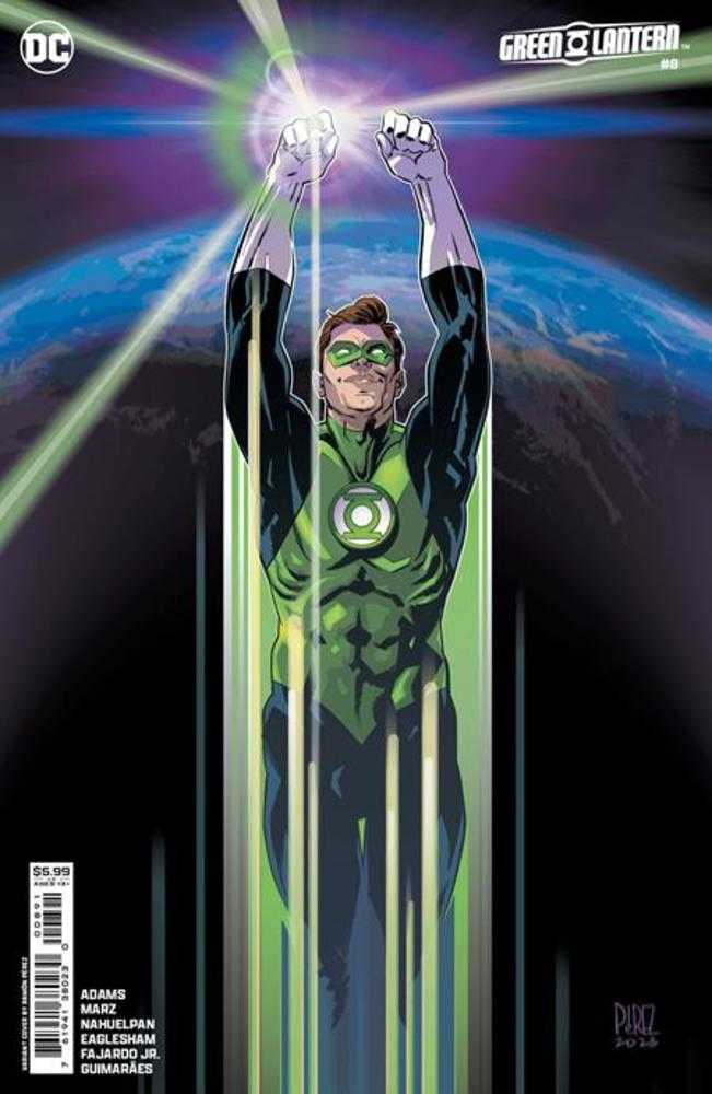 Stock photo of Green Lantern #8 CVR C Ramon Perez Card Stock Variant Comics sold by Stronghold Collectibles