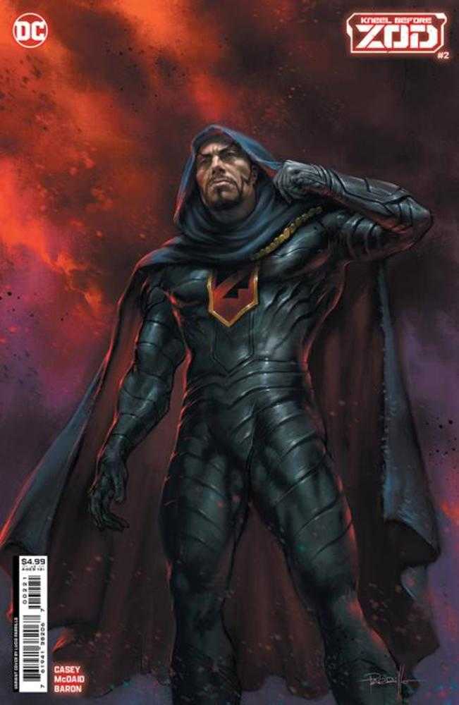 Stock Photo of Kneel Before Zod #2 (Of 12) CVR B Lucio Parrillo Card Stock Variant Comics sold by Stronghold Collectibles