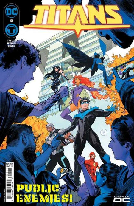 Stock Photo of Titans #8 CVR A Dan Mora Comics sold by Stronghold Collectibles