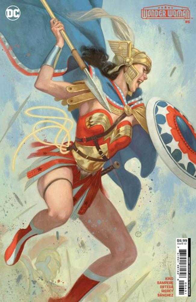 Stock Photo of Wonder Woman #6 CVR C Julian Totino Tedesco Card Stock Variant Comics sold by Stronghold Collectibles