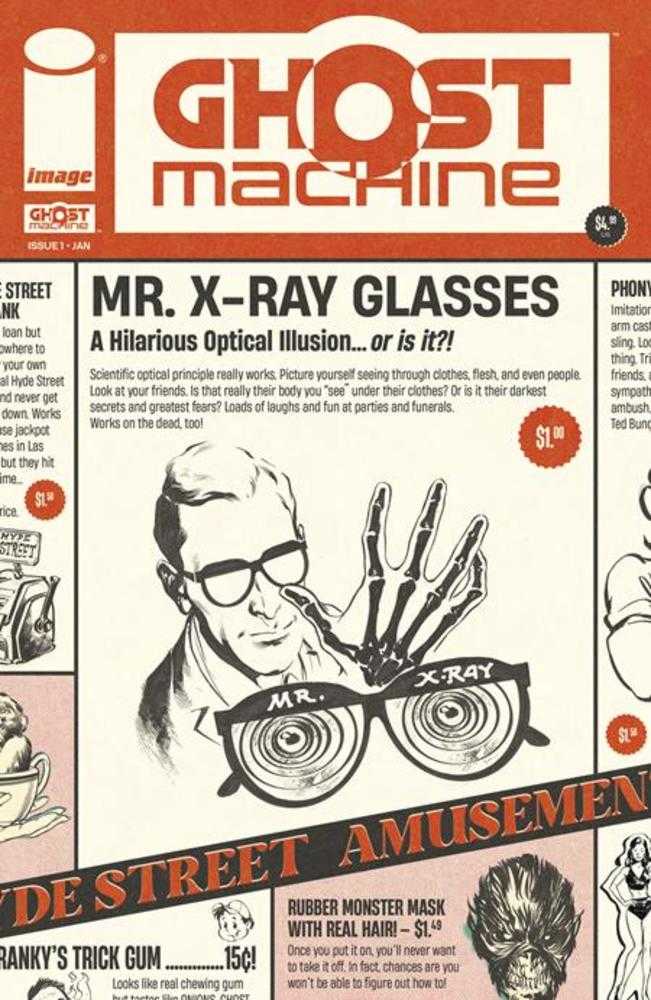 Stock photo of Ghost Machine (One Shot) CVR M Mr Xray Ad Graphic Variant Comics sold by Stronghold Collectibles